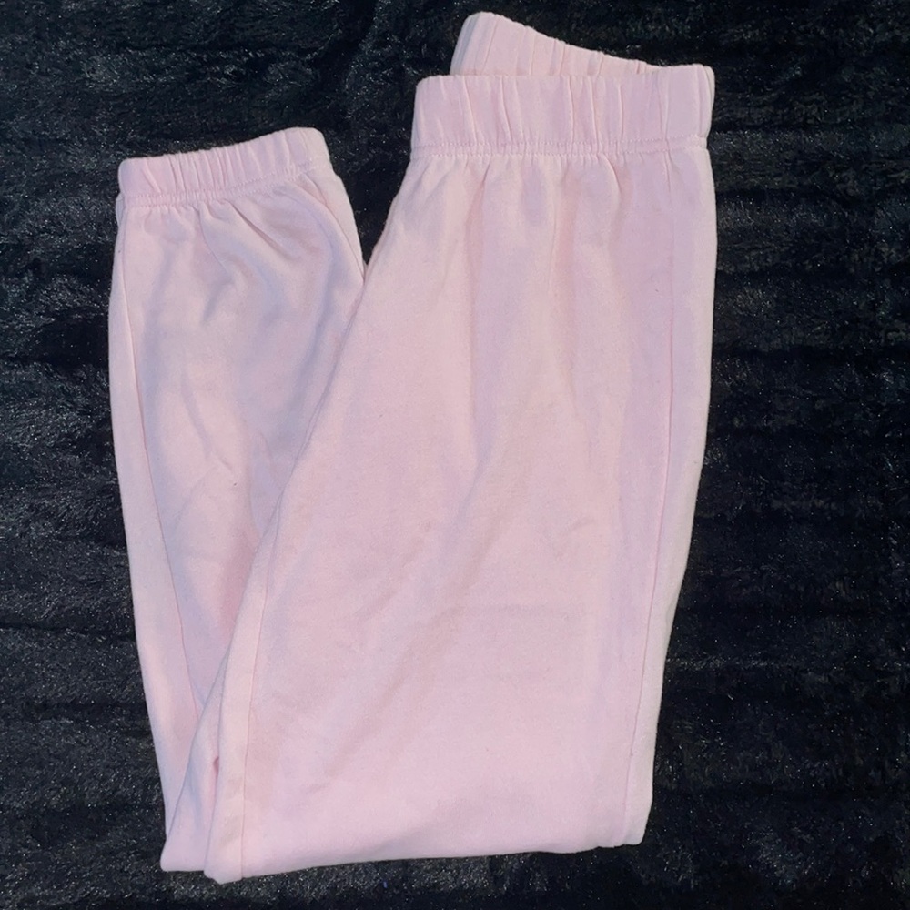 Baby pink sweatpants